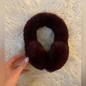 Burgundy Ear Muffs